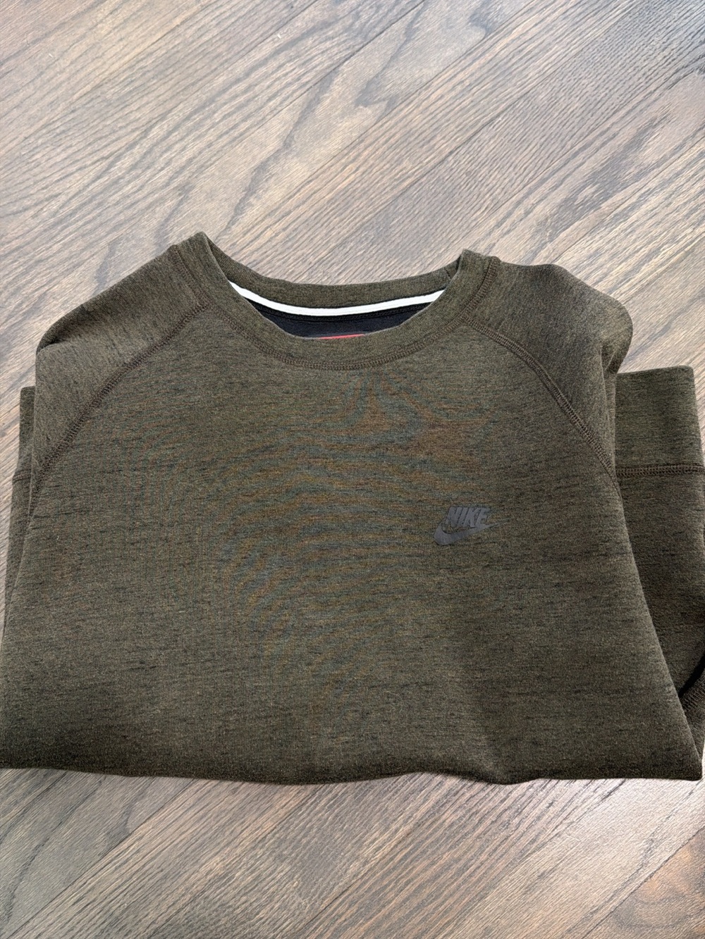 Nike Olive Green Crewneck Sweatshirt